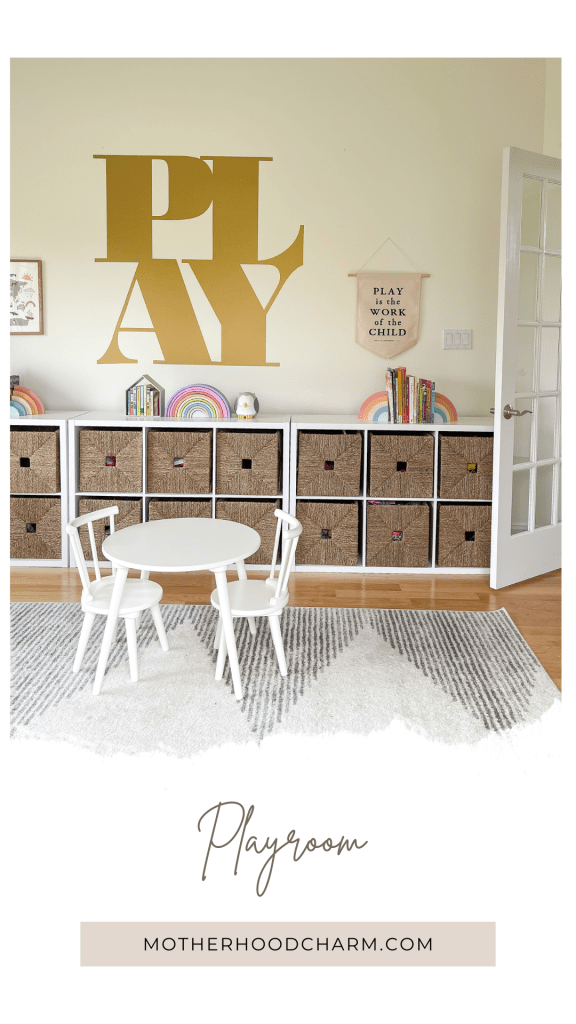 Playroom Inspo— Motherhood Charm